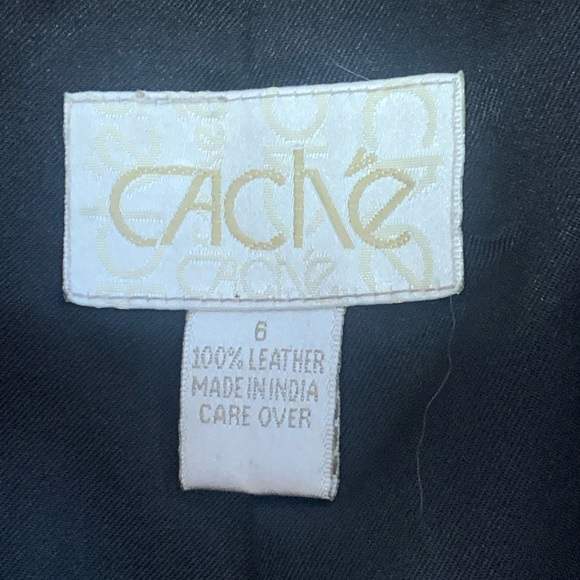 Cache y2k vintage leather pants - Picture 2 of 7